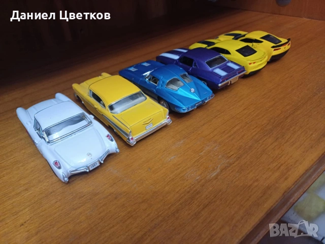 Колекция Chevrolet 1/36 1/38 - цената е за всички 6 модела, снимка 2 - Колекции - 53567599