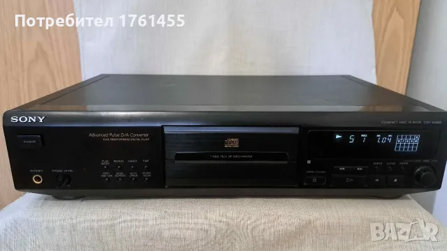 Висококачествен CD плеър SONY CDP-XE800, снимка 8 - Декове - 48846805