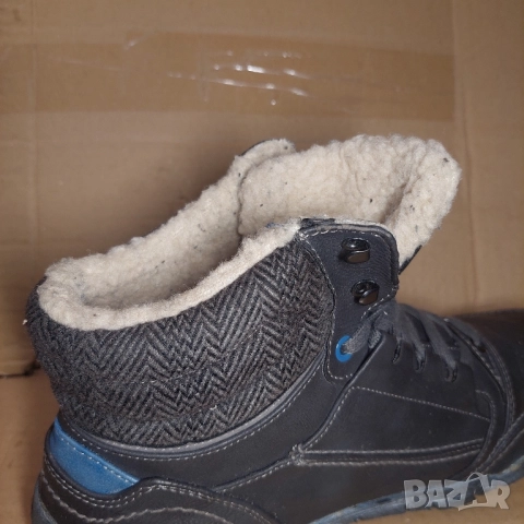 Зимни обувки / боти Mustang  номер 46 , снимка 2 - Мъжки боти - 52383400