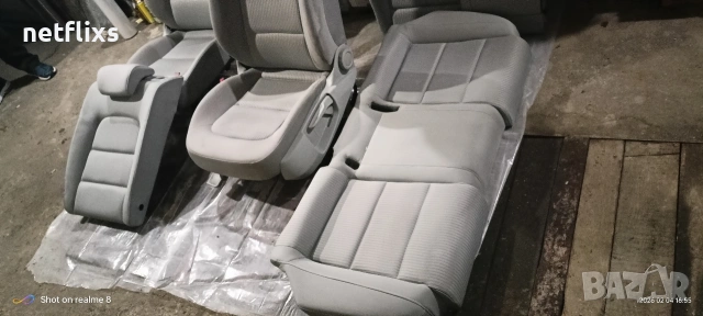 Продавам оригинален бежав салон Ауди а4 б8 2013г, снимка 2 - Аксесоари и консумативи - 53365459