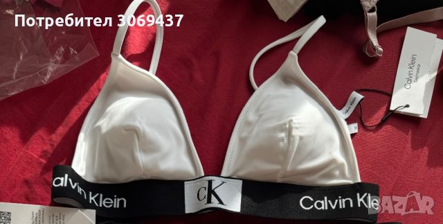 Горнище на бански Calvin Klein , снимка 1 - Бански костюми - 46461927