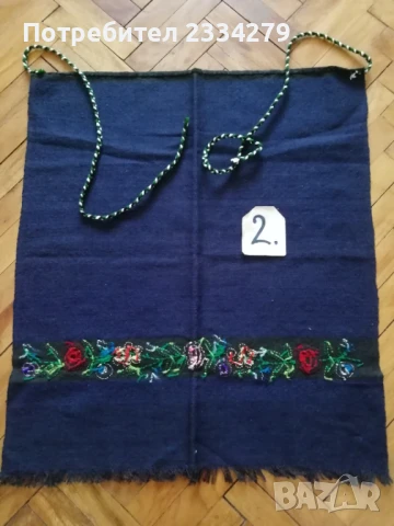 Стари фолклорни престилки, допълнение към женска народна носия. , снимка 8 - Антикварни и старинни предмети - 51101629