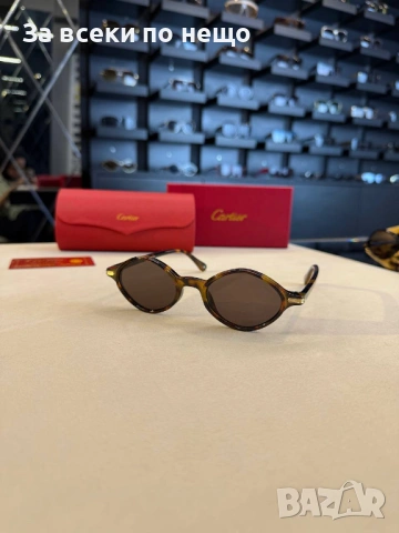 Cartier Слънчеви Очила С UV400 Защита - Налични Различни Цветове И Модели Код SK597, снимка 4 - Слънчеви и диоптрични очила - 53092164