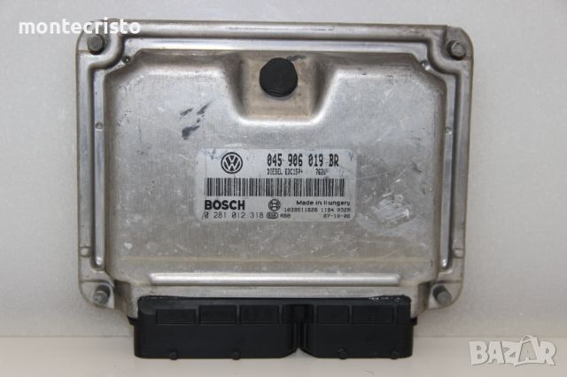 Моторен компютър ECU Seat Ibiza III / 045 906 019 BR / 045906019BR / 0 281 012 318 / 0281012318, снимка 1 - Части - 46213678