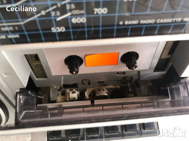  Радиокасетофон Sanyo M9815K -за части или донор!, снимка 3 - Радиокасетофони, транзистори - 45794239