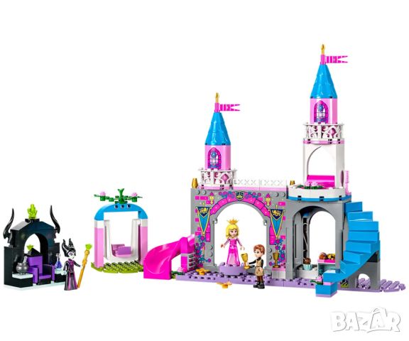 LEGO® Disney Princess™ 43211 - Замъкът на Аврора, снимка 3 - Конструктори - 45548031