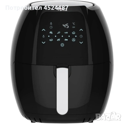Промоция - Фритюрник AirFryer Voltz OV51980F 1800W, 7.7L,, снимка 4 - Фритюрници - 53374883