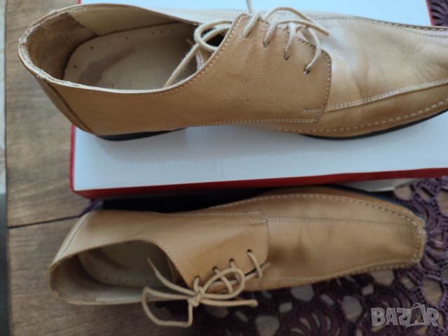 Естествена кожа мъжки обувки , снимка 1 - Официални обувки - 45032472