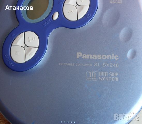 PANASONIC SL-SX240  Walkman CD Disc Player, снимка 3 - Други - 46124655