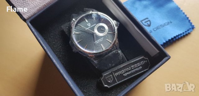 Pagani Design 1645 Seiko VH65 Пагани Дизайн мъжки дрес часовник casio, снимка 5 - Луксозни - 45254616