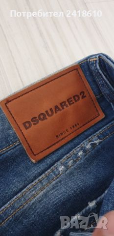 DSQUARED2  Slim Fit Stretch Italy Mens Size 48 - / 32 / ОРИГИНАЛ Мъжки Дънки!, снимка 13 - Дънки - 46516457