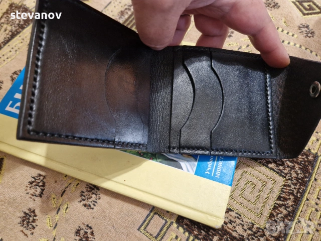 портфейл уникален дизайн от телшка кожа оргинал, снимка 2 - Портфейли, портмонета - 53161869