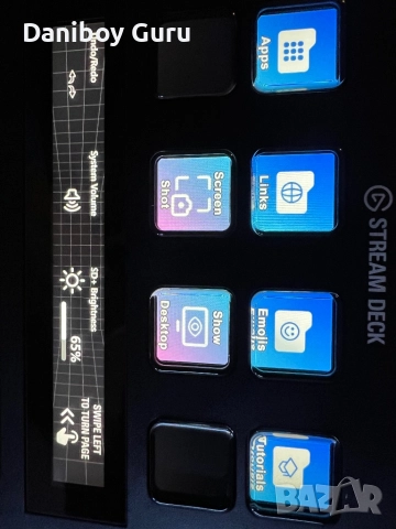 Elgato Stream Deck +, аудио миксер, продуцентска конзола и студиен контролер за създатели, снимка 11 - Друга електроника - 52407821