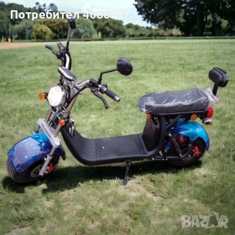 Електрически Скутер HARLEY 1500W MaXmotors 2022 Чопър, снимка 2 - Мотоциклети и мототехника - 44950640