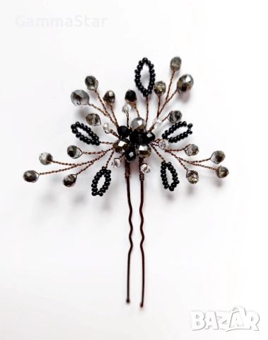 Украса за коса с кристали/ Бижута за коса/ Аксесоари за коса, снимка 9 - Аксесоари за коса - 46574048