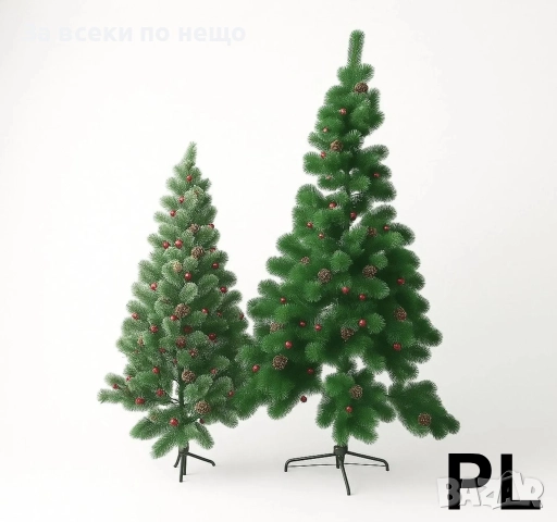 Коледни елхи зелени – различни размери Код P1460, снимка 6 - Декорация за дома - 52318406