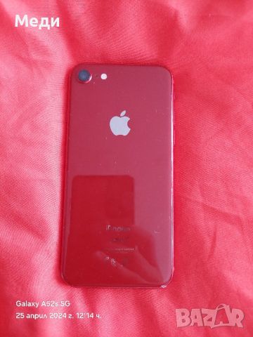Iphone 8 64GB red edition 100% Кап, снимка 8 - Apple iPhone - 45449283
