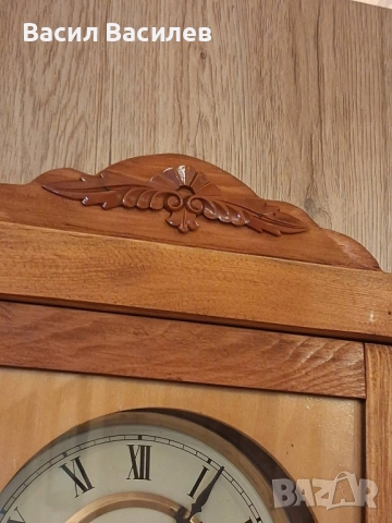 Продавам 30 дневен немски механичен часовник Meister Anker, снимка 6 - Антикварни и старинни предмети - 52490181