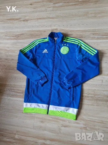 Оригинално мъжко горнище Adidas x A.F.C. Ajax, снимка 2 - Спортни дрехи, екипи - 47189996