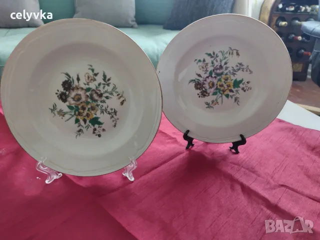 Порцеланови чинии Китка