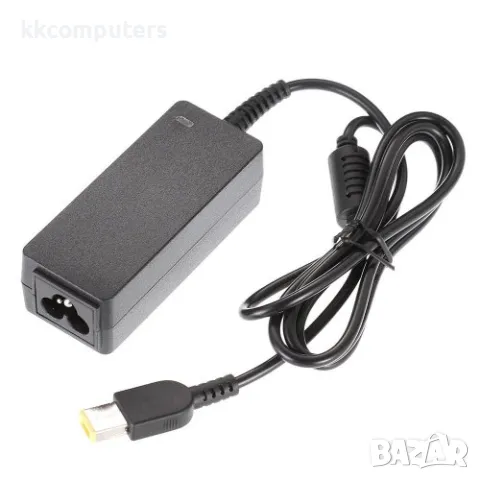 Зарядно за лаптоп (Laptop AC Adapter) Lenovo - 20V / 2.25A / 45W - (Square Tip) - Заместител / Repla, снимка 1 - Лаптоп аксесоари - 48111509