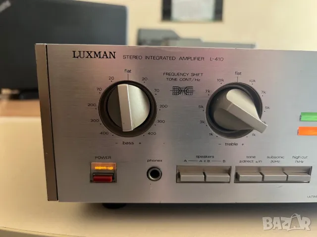 Luxman L-410, снимка 2 - Ресийвъри, усилватели, смесителни пултове - 47008021