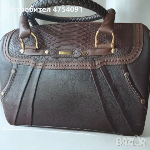 Дамска чанта естествена кожа