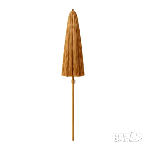 Градински чадър / Плажен чадър с UV защита 170 см – Хавайски стил, снимка 4 - Градински мебели, декорация  - 50225977