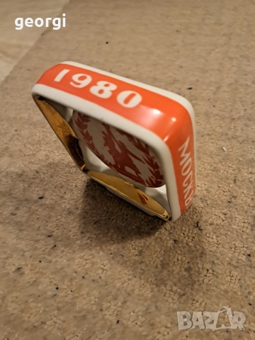 Руска порцеланова фигура Олимпиада 1980г. Москва , снимка 7 - Декорация за дома - 52832661
