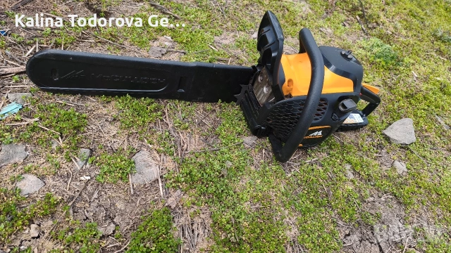 Продавам бензинов верижен трион на McCulloch CS 50S, снимка 8 - Моторни триони/резачки - 53851662