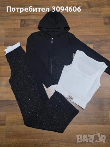 Екипи 3 части с камъни , снимка 7 - Спортни екипи - 53123794