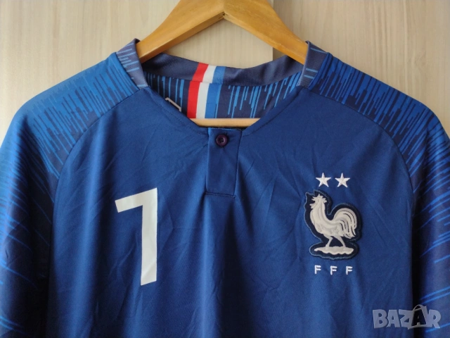 Griezmann #7 - мъжка футболна тениска на Франция, снимка 5 - Спортни дрехи, екипи - 53783279