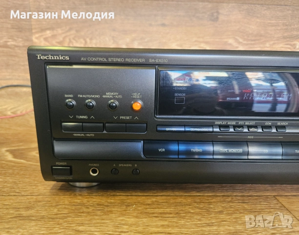 Ресивър Technics SA-EX510 | Classic Class H+ Stereo Receiver | Phono Input & Massive Sound, снимка 3 - Ресийвъри, усилватели, смесителни пултове - 53736777