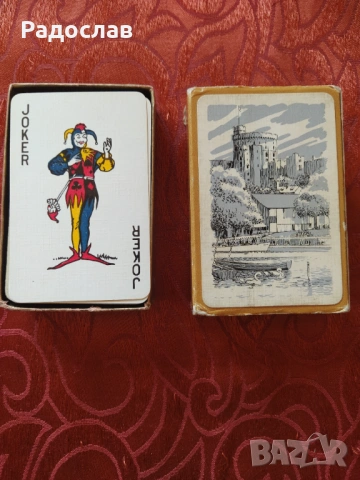 Waddingtons стари английски карти за игра 