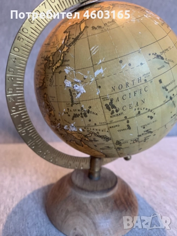 Декоративен глобус,, снимка 5 - Антикварни и старинни предмети - 52353271