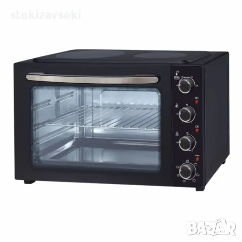 Готварска печка Voltz с 2 котлона с инфрачервен нагреватели 1000W и 1500W, 45л., снимка 1