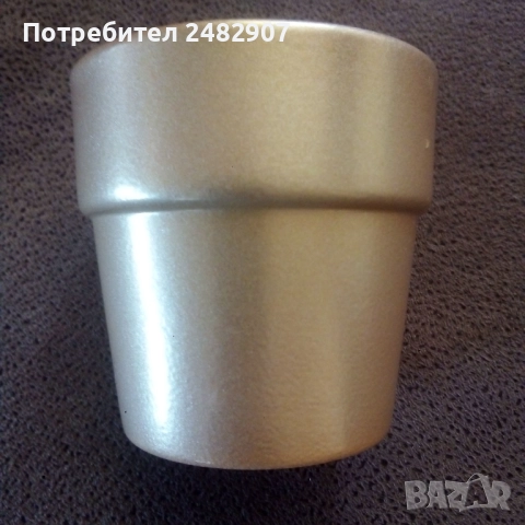 Малка керамична кашпа, снимка 3 - Декорация за дома - 52935815
