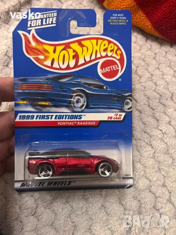 Hotwheels 1999 Pontiac 