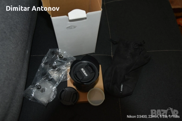 Продавам нов обектив Никон 18-55мм, снимка 4 - Обективи и филтри - 52007011