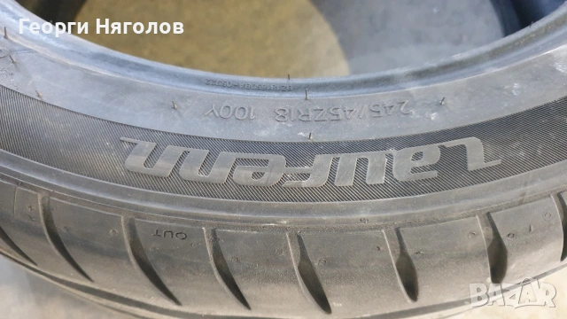 Летни гуми 245 45 18, снимка 4 - Гуми и джанти - 53394009