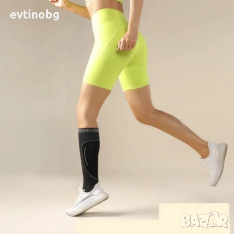 Компресионен чорап за прасец и глезен JINGBA JB-7008 – стабилност, комфорт и облекчение при умора и , снимка 3 - Други - 53896992