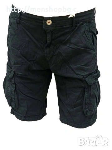 Карго бермуди - черни , снимка 4 - Къси панталони - 54114147