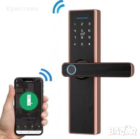 Смарт Брава - Wifi, пръстов отпечатък, код, Tuya, NFC - Z6, снимка 1 - Други - 46112308