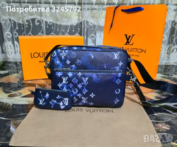 мъжка чанта louis vuitton, снимка 2 - Чанти - 47596052