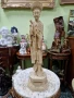 Чудесна голяма антикварна азиатска фигура статуетка , снимка 2