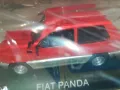 FIAT PANDA RED METAL CAR 2504251619, снимка 16