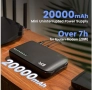 Мини UPS SKE DC 20000mAh непрекъсваемо захранване за рутер модем USB Type-C 5V/9V/12V DC20000 Plus, снимка 2