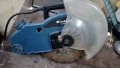 Циркуляр за дъров, работещ,  с употребявана диамантинаа, без настолната част, снимка 3
