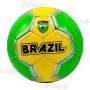 Кожена футболна топка с държави малка Размер: Стандарт №2   Качество: ПРЕМИУМ  Производител: М8  Мод, снимка 5