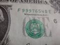 Уникално пано от 4бр. банкноти 1 долара , снимка 4